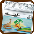 Icon of program: Draw landscape scenery DI…