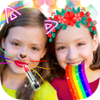 プログラムのアイコン：Crazy Rainbow Selfie Lens…