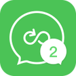 Ícone do programa: Two Face Pro: 2 Accounts
