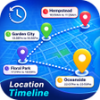 プログラムのアイコン：Map Location Timeline