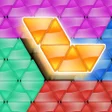 أيقونة البرنامج: Block Triangle: Hexa Puzz…