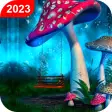 Mushroom Live Wallpaper 2018 : 3D Butterfly Free