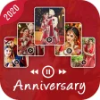 Anniversary video maker with s