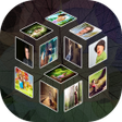 プログラムのアイコン：3D Photo Cube Live Wallpa…