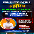 Math book By Aditya Ranjan Sir