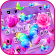 程序图标：Pink Rose Butterfly Theme