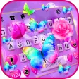 Pink Rose Butterfly Theme