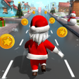 Иконка программы: Fun Santa Run - Christmas…