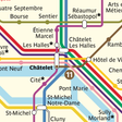 أيقونة البرنامج: Metro Map: Paris (Offline…