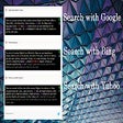 Icon of program: ChatGPT + Google, Bing, Y…