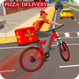 أيقونة البرنامج: BMX Bicycle Pizza Deliver…