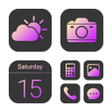 Ikona programu: Wow Moonlight Stars Icon …