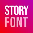 Programın simgesi: StoryFont for Instagram S…