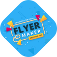 Иконка программы: Flyer Maker Poster Maker