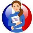 プログラムのアイコン：Learn French quickly