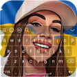 lady diana keyboard icon