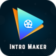 أيقونة البرنامج: Intro Maker With Music  A…