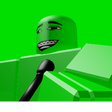 Icon of program: Green Screen Man sings hi…