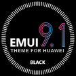 プログラムのアイコン：Black Emui9.1 Theme for H…