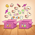 ไอคอนของโปรแกรม: Box Sort: Item Match
