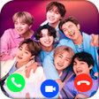 Ícone do programa: BTS Chat and Video Call P…
