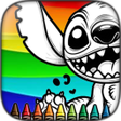 プログラムのアイコン：Blue Koala - Coloring Pag…