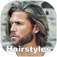 プログラムのアイコン：men’s long hairstyles