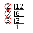 Ikona programu: Prime Factorization