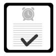 プログラムのアイコン：Reminder App with alarm