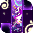Ícone do programa: Magic Unicorn Piano tiles…