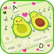 Icon of program: Cute Avocado Love Keyboar…