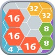 ไอคอนของโปรแกรม: Hexagon - Connect Number