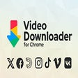 Icône du programme : Video Downloader for Chro…