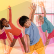 Fun fitness for kids icon
