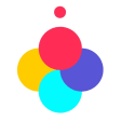 Four Awesome Dots - Free Falling Balls Games