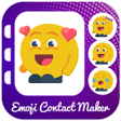 Ikon program: Emoji Contact Maker - Cre…