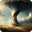 プログラムのアイコン：Tornado Video Live Wallpa…