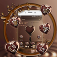 プログラムのアイコン：Chocolate Heart Theme