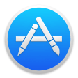 ไอคอนของโปรแกรม: Mac App Store