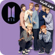 プログラムのアイコン：اغاني بي تي اسBTS 2022 بد…