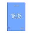 Digital clock for Google Chrome ™ icon