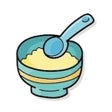 ไอคอนของโปรแกรม: Baby Solids Food Tracker