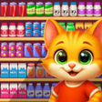 أيقونة البرنامج: Meow Goods Puzzle: Sort G…