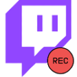 أيقونة البرنامج: Twitch Streaming Recorder