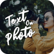 プログラムのアイコン：Text on photo photo edito…