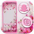 プログラムのアイコン：Pink Flower Launcher Them…