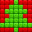 أيقونة البرنامج: Fruit Cube Blast: Match 3…