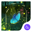 Icon of program: Green glitter firefly for…