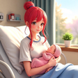 Иконка программы: Anime Pregnant Mother Lif…