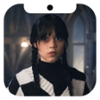 プログラムのアイコン：Wednesday Addams Wallpape…